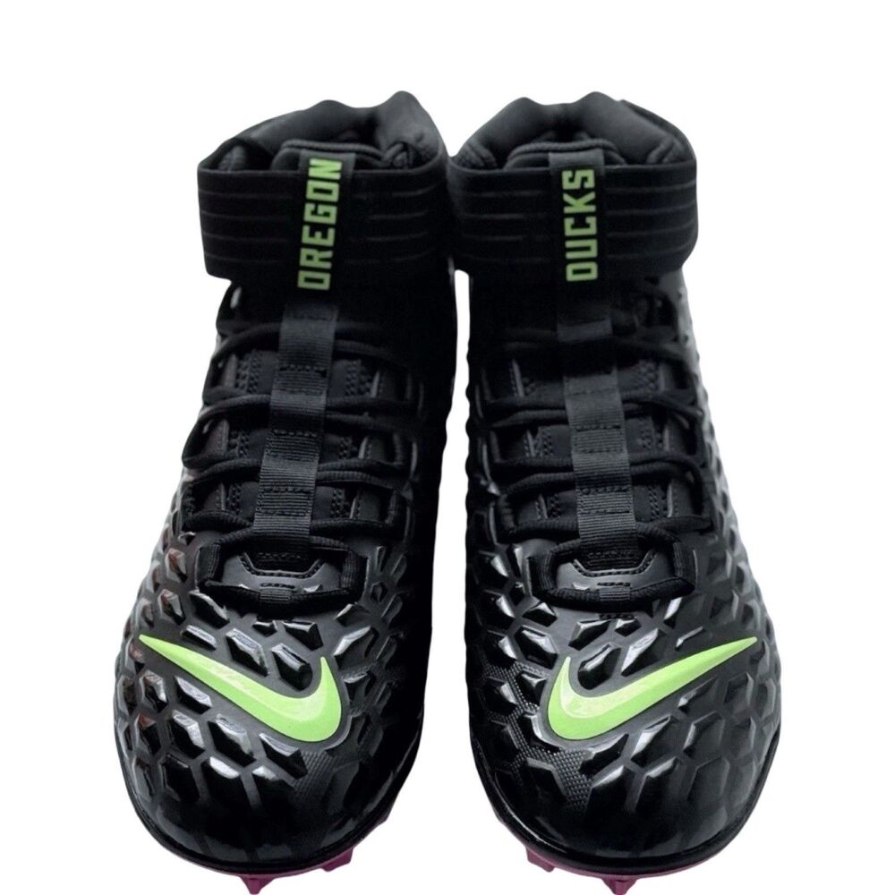 Size 15 Nike Force Savage Pro 2 Oregon Ducks Breast Cancer PE Mens CI9869-067 - Picture 4 of 8